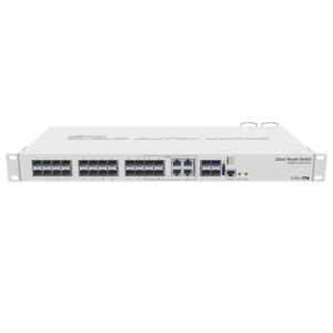 (crs328 4c 20s 4s+rm) cloud router switch administrable l3, 4 puertos combo tp/sfp, 20 puertos sfp, 4 puertos sfp+