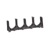 espaciador de cables de nylon 6.6, con 4 espacios de 1.25 in (31.8 mm) de diámetro, color negro, 1 pieza