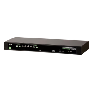 conmutador kvm vga ps/2 usb de 8 puertos /cascada/w/(ee.uu./ue/salida) adp. aten