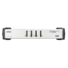 conmutador kvmp | doble pantalla | audio | 4 puertos usb vga |