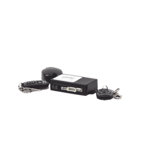 alarma vehicular profesional de 1 vía con modulo cm2500 compatible con gps x1 max lte para app