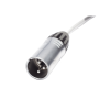 stagebox, 32+8 canales, 8 extremos son scmm3 xlr macho, los otros 32 extremos son scmf3 xlr hembra de 3 núcleos con carcasa de acero inoxidable y contactos chapados en oro