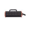 stagebox, 32+8 canales, 8 extremos son scmm3 xlr macho, los otros 32 extremos son scmf3 xlr hembra de 3 núcleos con carcasa de acero inoxidable y contactos chapados en oro
