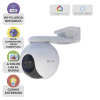 pt ip 2 megapíxel / lente dual (2.8 mm y 12 mm) / wi fi / detección humana / visión nocturna en color / cobertura visual 360° / notificación push / ranura para memoria 512 gb
