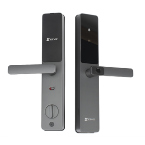 cerradura inteligente / wi fi / bluetooth / códigos temporales para visitantes / lectura de huella / lectura de tag / contraseña / botón para timbrar / apertura remota / alarma anti intrusión / no requiere hub