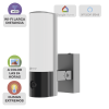 cámara ip 4 megapíxel / wi fi / lampara integrada / audio de dos vías / imágen nocturna a color / detección humana / audios personalizables / almacena en memoria interna / uso exterior con protección