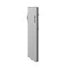 doorbell de batería recargable con transformador de 5vcc o panel solar (incluye panel) / 3 megapíxel / doble lente / protección ip65 / audio de dos vías