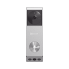 doorbell de batería recargable con transformador de 5vcc o panel solar (incluye panel) / 3 megapíxel / doble lente / protección ip65 / audio de dos vías