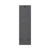 doorbell de batería recargable con transformador de 5vcc o panel solar (incluye panel) / 3 megapíxel / doble lente / protección ip65 / audio de dos vías