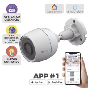 bala wifi / 2 megapixel / detección humana / micrófono integrado / micro sd / excelente vision nocturna / exterior