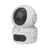 cámara pt / doble lente (4 mp + 4mp) / 4 megapíxel / wi fi / ia detección humana / visión nocturna a color / audio bidireccional / doble banda 2.4 / 5ghz / wifi 6 / uso en interior / vision nocturna inteligente (color 27/4)