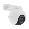 cámara pt / wi fi / lente dual / panorámica 360° / resolución 4k / visión nocturna colorfull / ia detección de humanos y vehiculos / alarma con sirena y luz / ip65