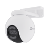 cámara pt / wi fi / lente dual / panorámica 360° / resolución 4k / visión nocturna colorfull / ia detección de humanos y vehiculos / alarma con sirena y luz / ip65