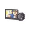 videoportero con mirilla y pantalla wi fi de batería recargable / para instalarse en puerta / cámara 1080p / audio de dos vías / uso en interior