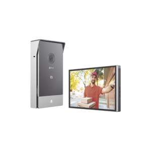 videoportero ip conexión a 2 hilos / con monitor wi fi para interior / frente de calle ip65 uso en exterior debe tener protección / cámara 3 megapíxel / llamada a la app / apertura remota / apertura de 1 puerta y un 1 porton