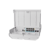 (css610 1gi 7r 2s+out) netpower lite 7r switch smart 7 puertos poe inverso gigabit, 2 sfp+ 10g, para exterior