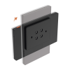 pantalla inalámbrica / con batería recargable 4600mah / wi fi / ideal para escritorio o pared / vista en vivo de cámaras ezviz / compatible con videoportero cs hp7 para ver cámara y apertura remota / audio de dos vías