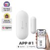 contacto magnético inalambrico / para hub cs a3 / compatible con kit de alarmas ezviz cs b1 / uso en interior / protocolo zigbee /