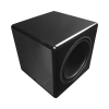 subwoofer compacto de 12 in | 2 radiadores pasivos | amplificador interno de 350w