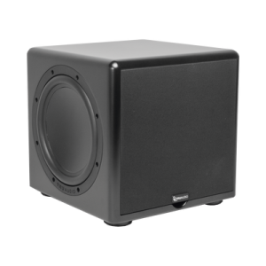 subwoofer compacto de 12 in | 2 radiadores pasivos | amplificador interno de 350w