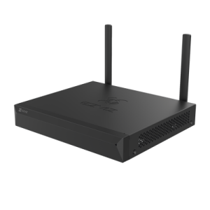nvr inalámbrico (wifi) de 8 canales ip / admite cámaras hasta 5 megapixel (3k) / salidas hdmi y vga / h.265 / almacenamiento expandible hasta 8 tb
