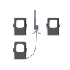 medidor de corriente lorawan para tres fases hasta 500 ampers