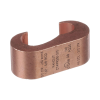 conector de compresión a tierra de cobre panduit ctapr2/0 2 l, 1pz