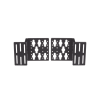 kit de soportes para instalación de pdus verticales, en racks de 4 postes de panduit, color negro