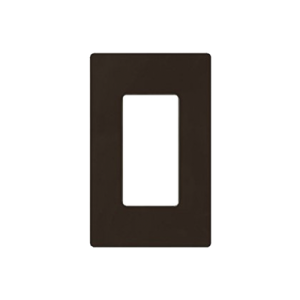 placa de pared color café, para un control remoto pico, switch o atenuador.