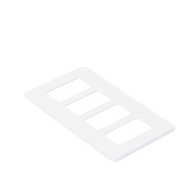 placa de pared 4 espacios, color blanco, para atenuador (dimmer), switch ó control remoto pico inalámbrico placa de pared 4 espacios, color blanco, para atenuador (dimmer), switch ó control remoto pico inalámbrico