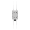 punto de acceso súper wifi 6 y ptmp para exterior, hasta 250 m de cobertura, doble banda simultanea, 574 mbps en 2.4 ghz y 1.2 gbps en 5ghz, 256 usuarios concurrentes por banda, administración en nube gratis con insights