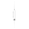 punto de acceso súper wifi 6 y ptmp para exterior, hasta 250 m de cobertura, doble banda simultanea, 574 mbps en 2.4 ghz y 1.2 gbps en 5ghz, 256 usuarios concurrentes por banda, administración en nube gratis con insights