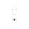 punto de acceso súper wifi 6 y ptmp para exterior, hasta 250 m de cobertura, doble banda simultanea, 574 mbps en 2.4 ghz y 1.2 gbps en 5ghz, 256 usuarios concurrentes por banda, administración en nube gratis con insights