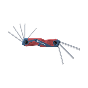 juego de 8 llaves hexagonales tipo torx® , porta llaves tipo navaja.,