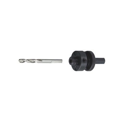 Árbol adaptador de 3/8 para broca sierra de 9/16" a 1 1/8". Árbol adaptador de 3/8 para broca sierra de 9/16" a 1 1/8".
