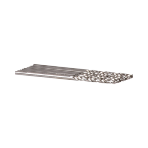 broca para metal de 3/16” acero alta velocidad, paquete con 10 piezas.