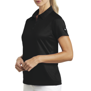 playera polo dri fit color negra para mujer