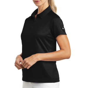 playera polo dri fit color negra para mujer