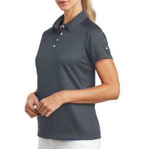 playera polo dri fit color gris obscuro para mujer
