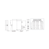 divisor reactivo de 3 vias 694 2700mhz 50w tipo n