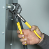 llave de pinzas inglesa y perico de 10" (25.4 cm). multiusos de rápido y fácil intercambio. ver video anexo