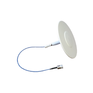 antena plana blanca das para techo, 698 2700 mhz, bajo pim, n hembra.