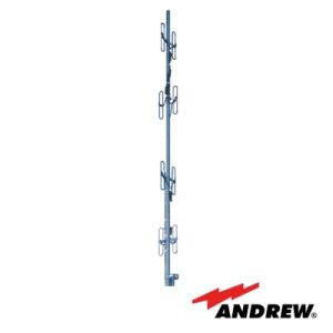 antena base de 8 dipolos, 450 470 mhz, resistente a humedad y diseño robusto