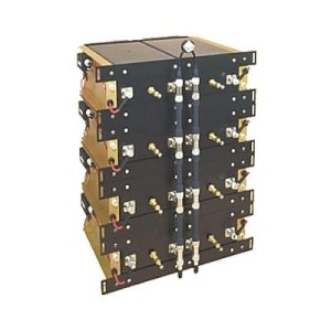 combinador decibel products para montaje en rack 19", 851 869 mhz, 5 canales, 150 khz de sep. a tx tx, 150 watt, n hembras.