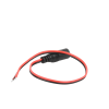 cable con conector hembra, alimentación para vcc con puntas libres.