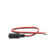 cable con conector hembra, alimentación para vcc con puntas libres.