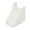 conexión para techo falso/entrada, para uso con canaleta ld10, material abs, color blanco mate
