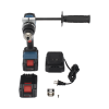 rotomartillo / taladro inalámbrico sin carbones de 20v, incluye 2 baterías de 4.0ah, cargador y maletín.