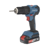 rotomartillo / taladro inalámbrico de 20v sin carbones, broquero de 1/2", incluye 2 baterías de 2.0 ah, cargador y maletín