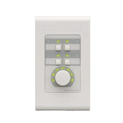panel de control digital | 1 volumen | 4 switches configurables | compatible con procesadores serie ma, pa, y mtx panel de control digital | 1 volumen | 4 switches configurables | compatible con procesadores serie ma, pa, y mtx